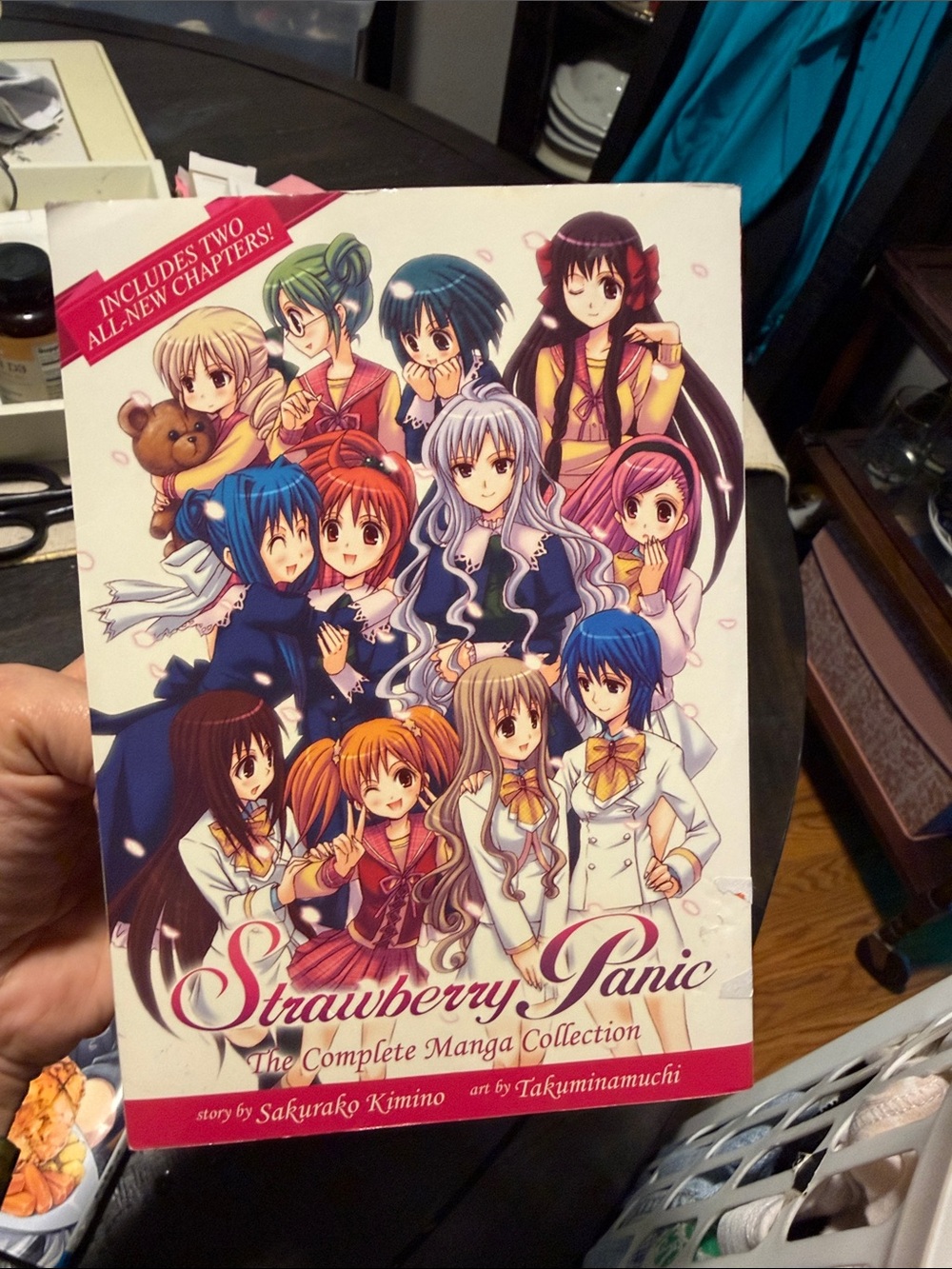 Strawberry Panic! Complete Manga Collection - White & Pink Illustrated Cover